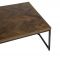 Кофейный столик, COFFEE TABLE CIRCELLE NT+BLACK 90X90XH40 WOOD+IRON ,Cote Table ,Арт,: 35992