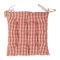 ПОДУШКА ДЛЯ КРЕСЛА, COMPTOIR DE FAMILLE,  SQARE CHAIR PAD MAMI CARREAU RED 40X40CM COTTON, АРТИКУЛ 3965