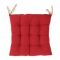 ПОДУШКА ДЛЯ КРЕСЛА, COMPTOIR DE FAMILLE,  SQARE CHAIR PAD MAMI CARREAU RED 40X40CM COTTON, АРТИКУЛ 3965