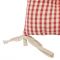 ПОДУШКА ДЛЯ КРЕСЛА, COMPTOIR DE FAMILLE,  SQARE CHAIR PAD MAMI CARREAU RED 40X40CM COTTON, АРТИКУЛ 3965