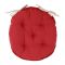 ПОДУШКА ДЛЯ КРЕСЛА, COMPTOIR DE FAMILLE,  ROUND CHAIR PAD MAMI CARREAU RED D40CM COTTON, АРТИКУЛ 4175