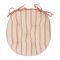 ПОДУШКА ДЛЯ КРЕСЛА, COMPTOIR DE FAMILLE,  ROUND CHAIR PAD CAMPAGNE RED D40CM COTTON, АРТИКУЛ 4883