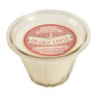 СВЕЧА, COMPTOIR DE FAMILLE,  CANDLE ORANGE EPICEE GOURMANDE CREAM D12XH8 PARRAF, АРТИКУЛ 521