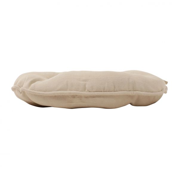 ПОДУШКА ДЛЯ КРЕСЛА, COMPTOIR DE FAMILLE,  ROUND CHAIR PAD CHAMBRAY BEIGE D40CM COTTON, АРТИКУЛ 5451