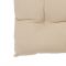 ПОДУШКА ДЛЯ КРЕСЛА, COMPTOIR DE FAMILLE,  SQARE CHAIR PAD CHAMBRAY BEIGE 40X40CM COTTON, АРТИКУЛ 5452