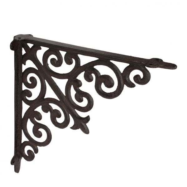 КРОНШТЕЙН ДЛЯ ПОЛКИ, COMPTOIR DE FAMILLE,  BRACKET FOR SHELF MODULE NAT 30X30CM CAST IRON, АРТИКУЛ 641