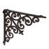 КРОНШТЕЙН ДЛЯ ПОЛКИ, COMPTOIR DE FAMILLE,  BRACKET FOR SHELF MODULE NAT 30X30CM CAST IRON, АРТИКУЛ 641