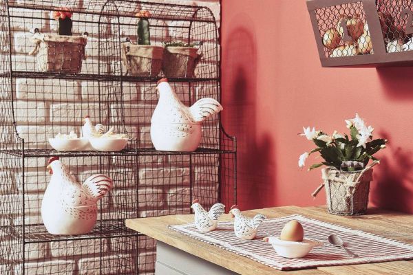 САЛФЕТКА ПОД ПРИБОРЫ, СЕРВИРОВОЧНАЯ. НАБОР 2 ШТ., COMPTOIR DE FAMILLE,  PLACEMAT X2 MAMI CARREAU RED 35X50CM COTTON, АРТИКУЛ 3968